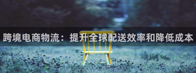 南宫28圈怎么注册：跨境电商物流：提