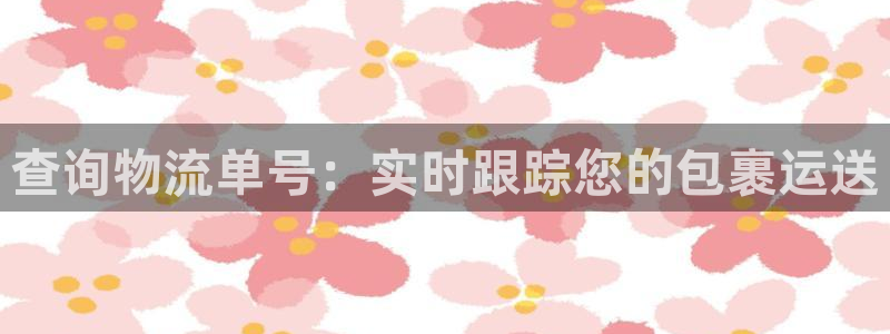 28圈登录流程：查询物流单号：实时跟