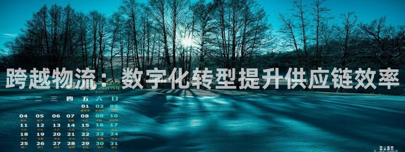28圈注册网址百度知道：跨越物流：数