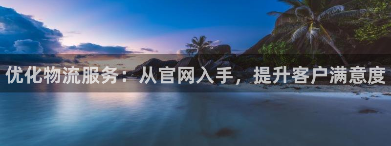 28圈注册网址百度知道：优化物流服务