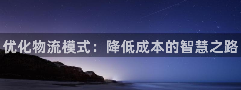 28圈下载链接是多少：优化物流模式：