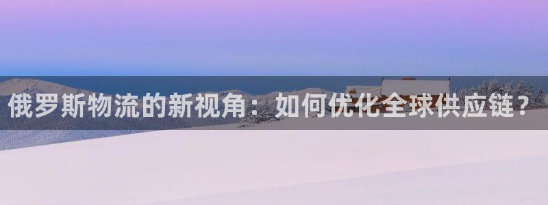 28圈网赌案件：俄罗斯物流的新视角：