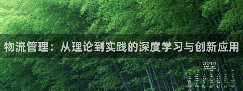 28圈犯法吗：物流管理：从理论到实践
