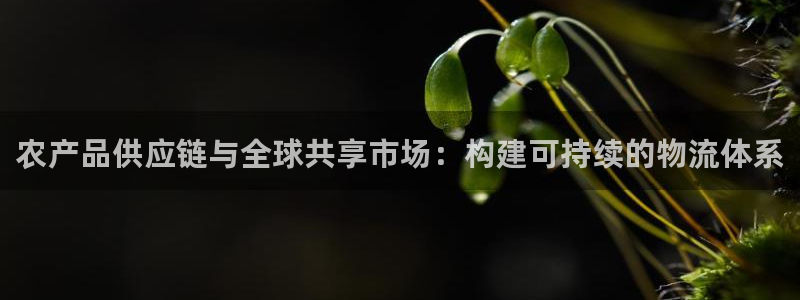 28圈注册限制怎么解除：农产品供应链